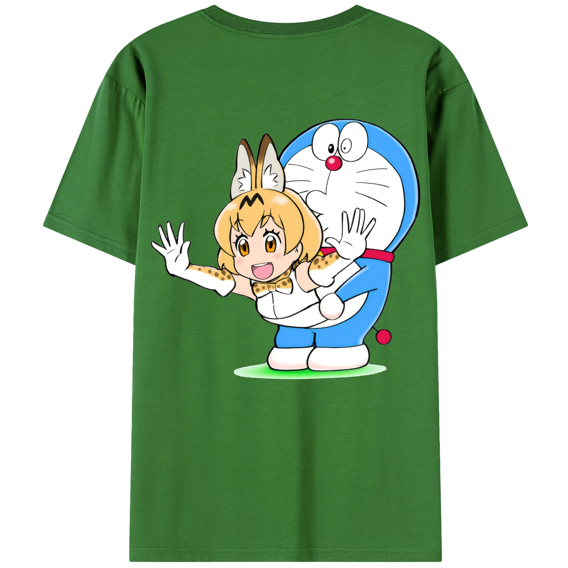 （画像用） ドラえもん Doraemon レディース半袖Tシャツ(バックプリント)